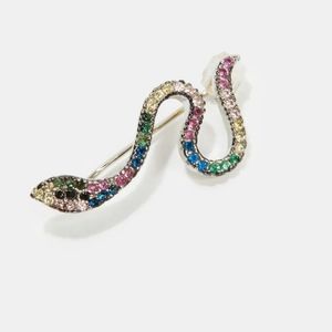 Vicious Cycle Colorful Rhinestone Earrings
